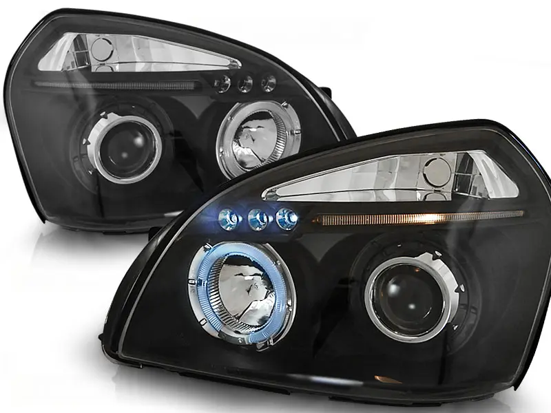 Frontlykter HYUNDAI TUCSON I 2004 - 2010 | ANGEL EYES BLACK – bilde 2