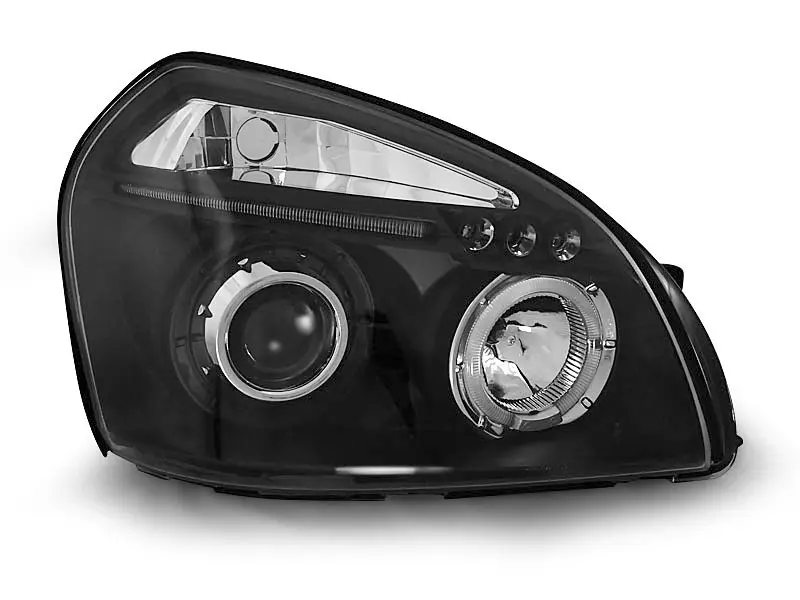 Frontlykter HYUNDAI TUCSON I 2004 - 2010 | ANGEL EYES BLACK – bilde 3