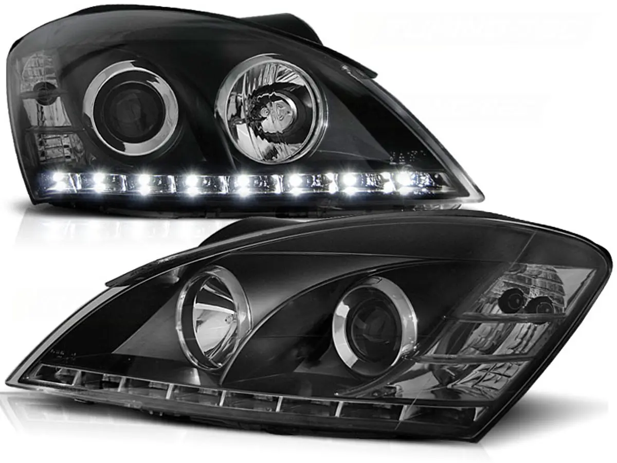 Frontlykter KIA CEED 2006-2009 DAYLIGHT BLACK