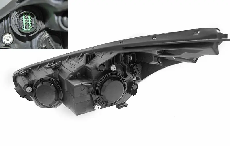 Frontlykter KIA CEED II 2012-2018 LED BLACK – bilde 2