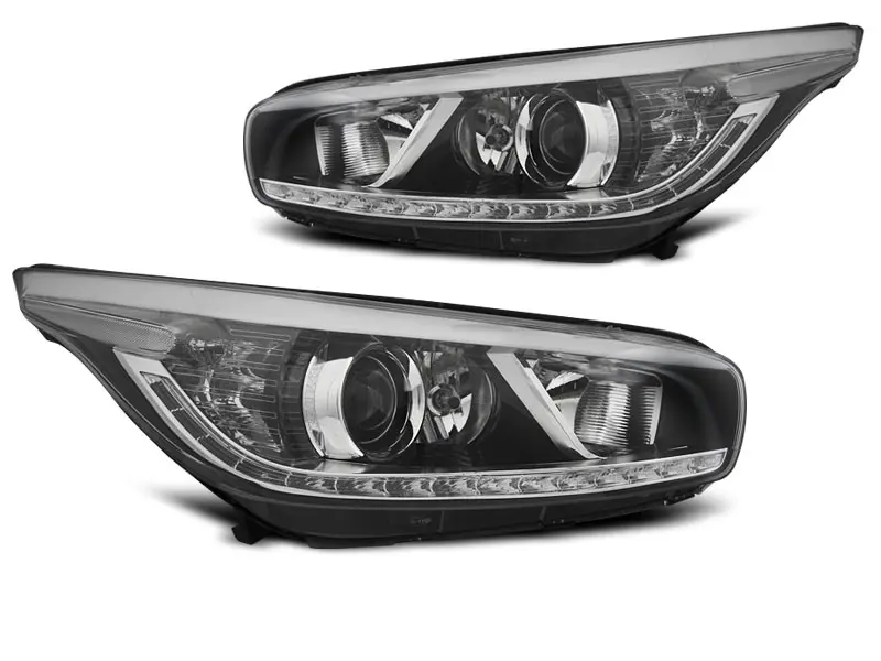 Frontlykter KIA CEED II 2012-2018 LED BLACK – bilde 4