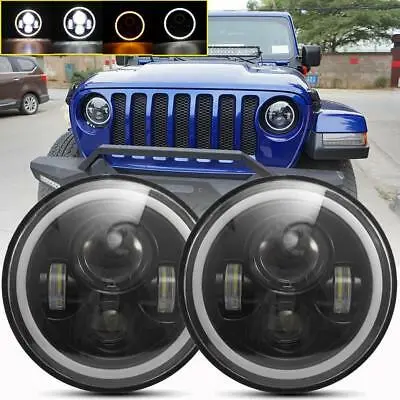 Frontlykter LED Jeep Wrangler JK 2006 - 2018 – bilde 2