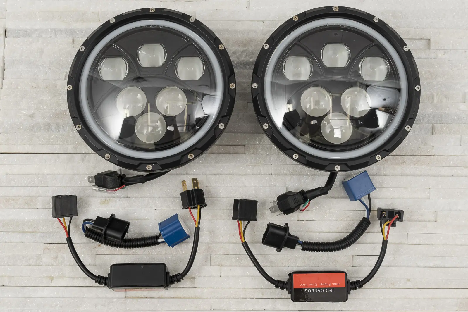 Frontlykter LED Jeep Wrangler JL 2017 -> – bilde 2