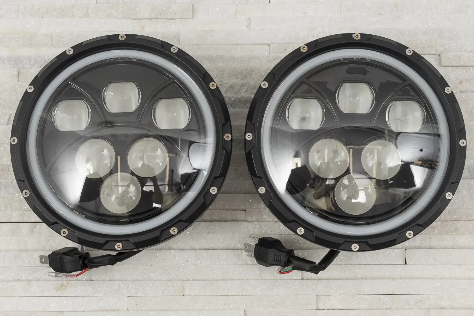 Frontlykter LED Jeep Wrangler JL 2017 -> – bilde 5