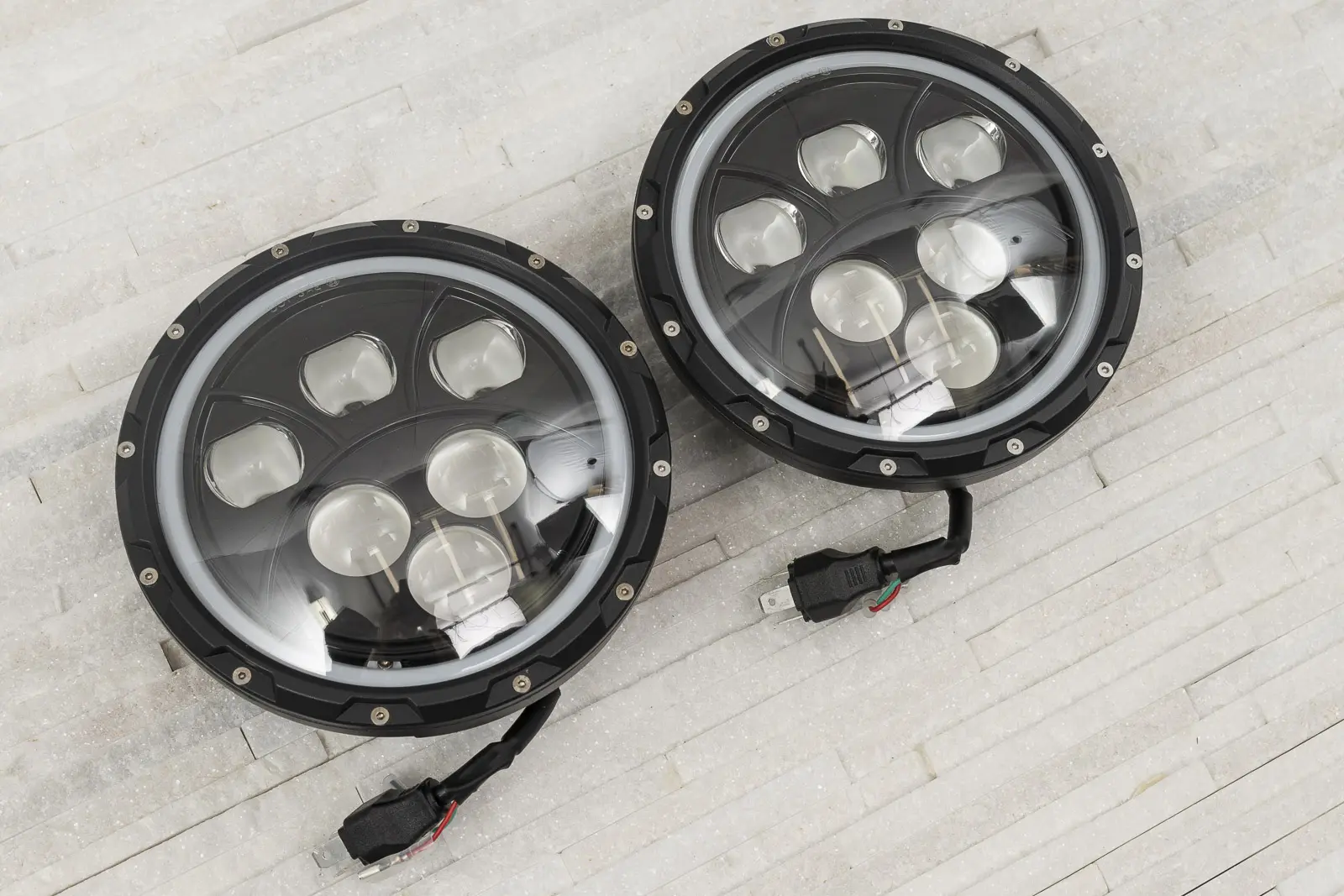 Frontlykter LED Jeep Wrangler JL 2017 -> – bilde 6