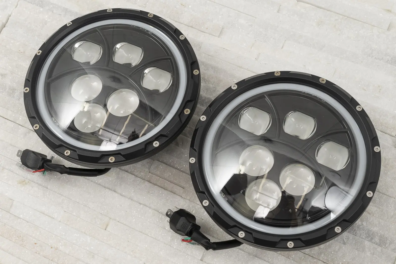 Frontlykter LED Jeep Wrangler JL 2017 -> – bilde 7