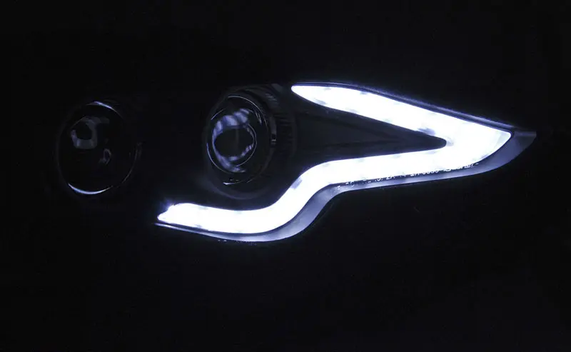 Frontlykter LEXUS IS 2013-2016 LED PROJECTOR TUBE BLACK – bilde 2