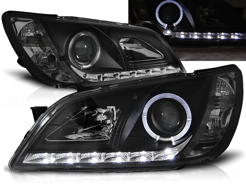 Frontlykter Lexus IS I 2001 - 2005 │ DAYLIGHT BLACK