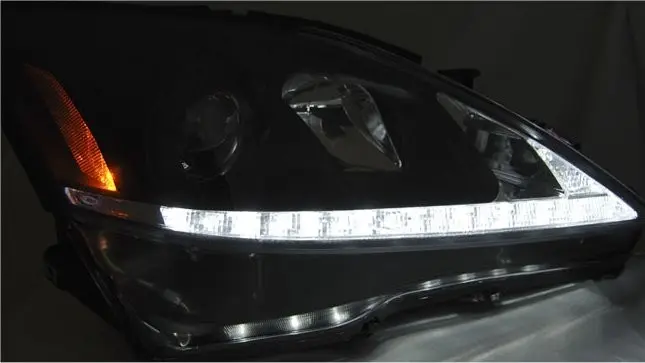 Frontlykter Lexus IS II 2005 - 2013 │ DRL CHROME – bilde 2