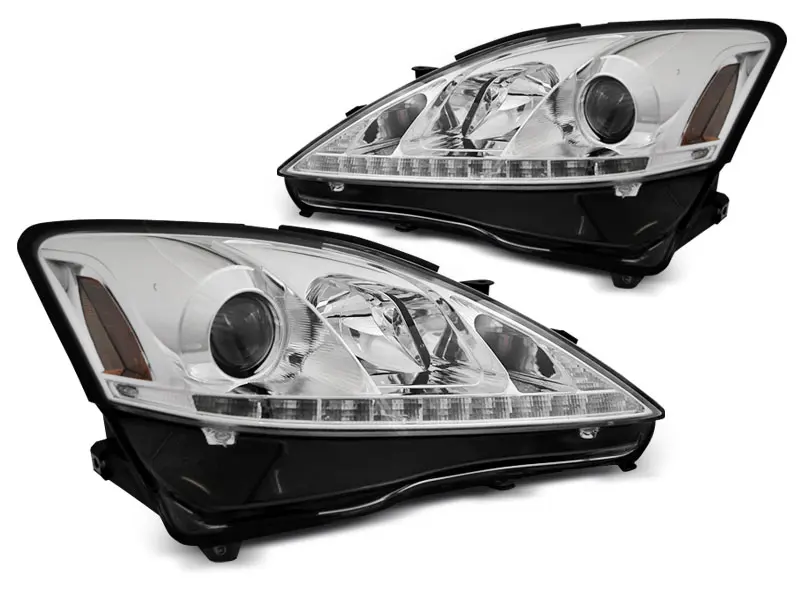 Frontlykter Lexus IS II 2005 - 2013 │ DRL CHROME – bilde 5