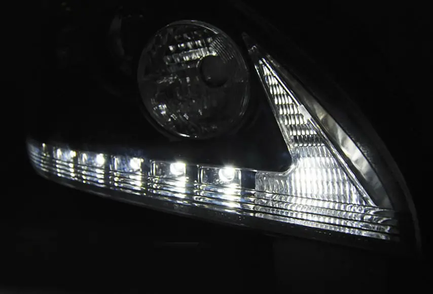 Frontlykter Lexus RX II 2003 - 2008 | TUBE LIGHT CHROME – bilde 2