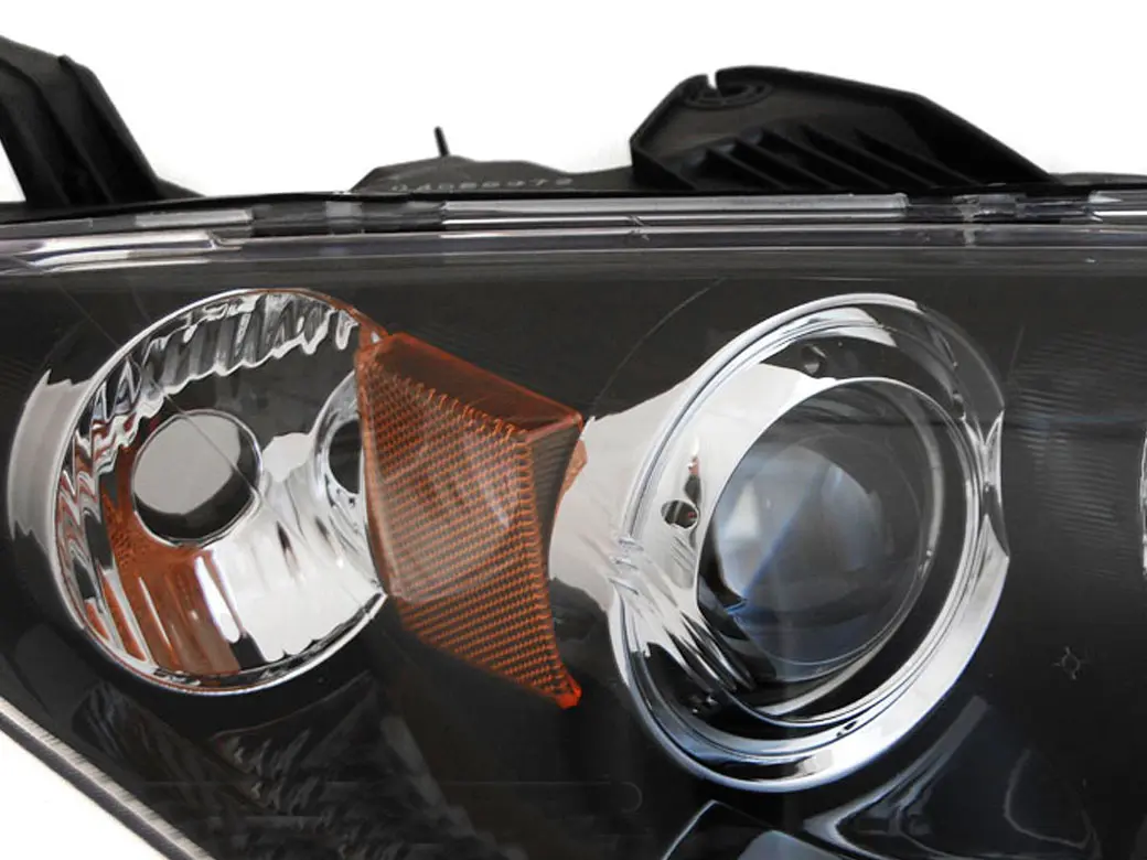 Frontlykter MAZDA 3 2003-2009 4D BLACK XENON – bilde 4
