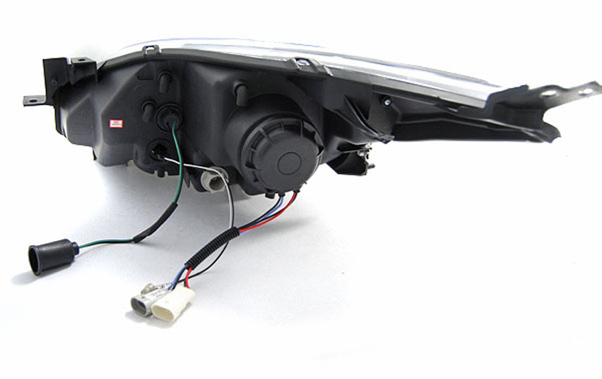Frontlykter MAZDA 3 2009-2013 TUBE LIGHT BLACK – bilde 3