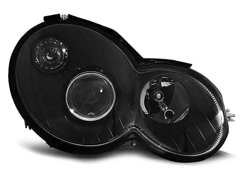 Frontlykter Mercedes-Benz C-Klasse (CL203) 2000-2004 BLACK – bilde 2