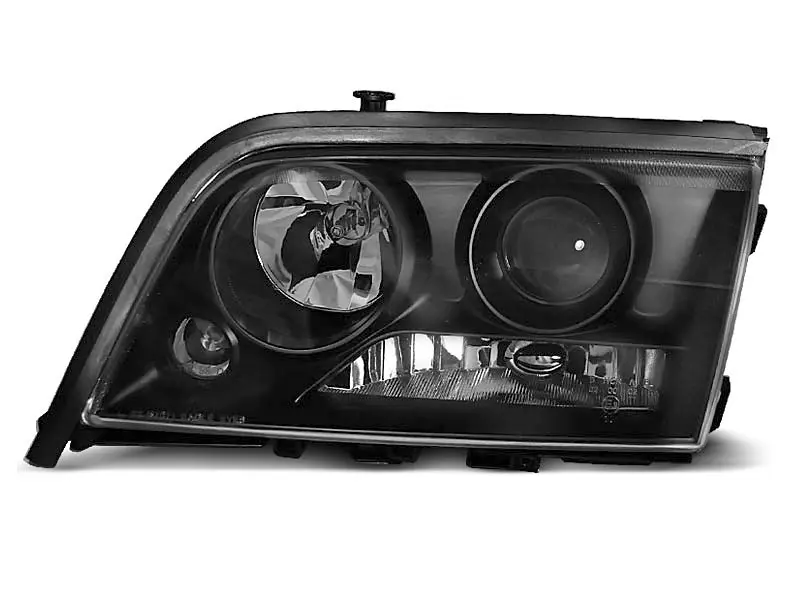 Frontlykter Mercedes-Benz C-Klasse (W202) 1993-2000 BLACK – bilde 2