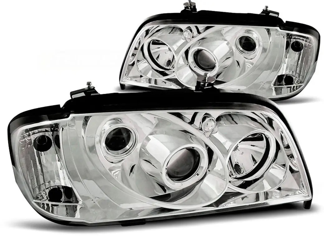 Frontlykter Mercedes-Benz C-Klasse (W202) 1993-2000 CHROME
