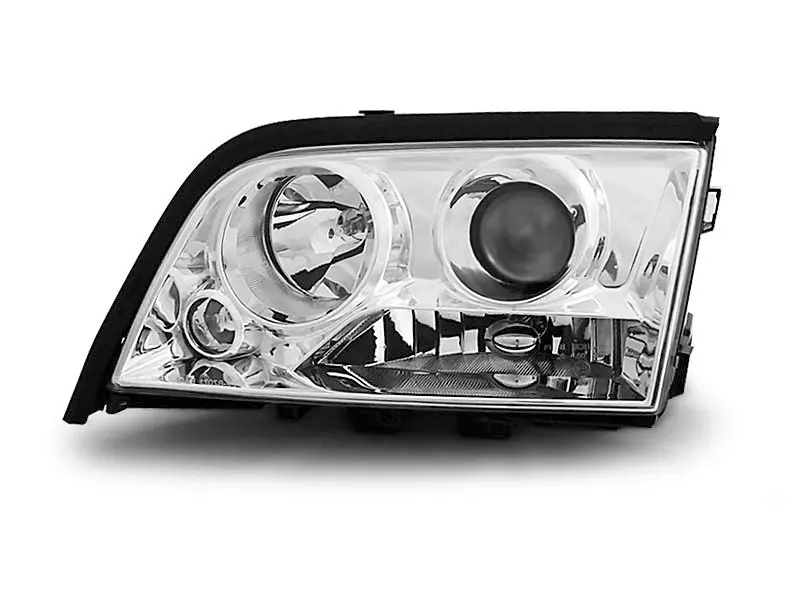 Frontlykter Mercedes-Benz C-Klasse (W202) 1993-2000 CHROME – bilde 3