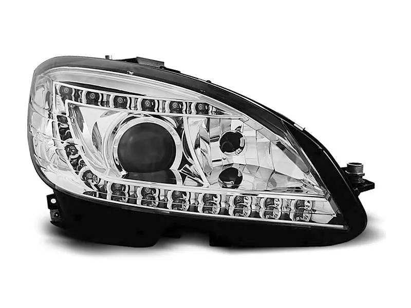 Frontlykter Mercedes-Benz C-Klasse (W204) 2007-2010 XENON DAYLIGHT CHROME  – bilde 4