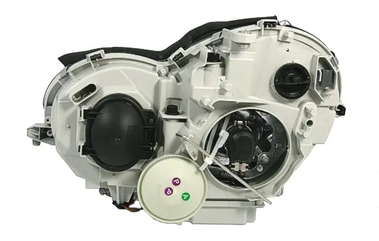 Frontlykter Mercedes-Benz C (W203/S203) 2000 - 2004 │ BLACK – bilde 2