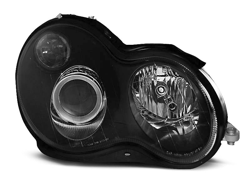 Frontlykter Mercedes-Benz C (W203/S203) 2000 - 2004 │ BLACK – bilde 3