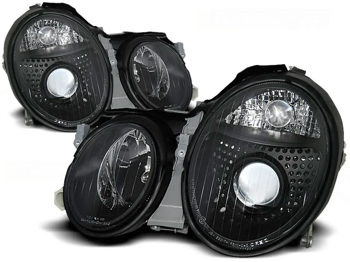 Frontlykter Mercedes-Benz CLK (W208) 1997-2002 BLACK