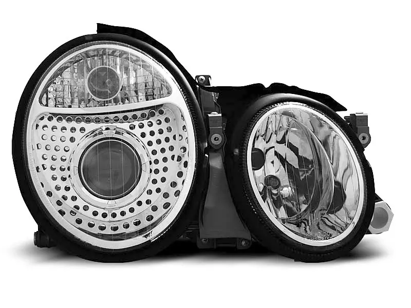 Frontlykter Mercedes-Benz CLK (W208) 1997-2002 CHROME – bilde 2
