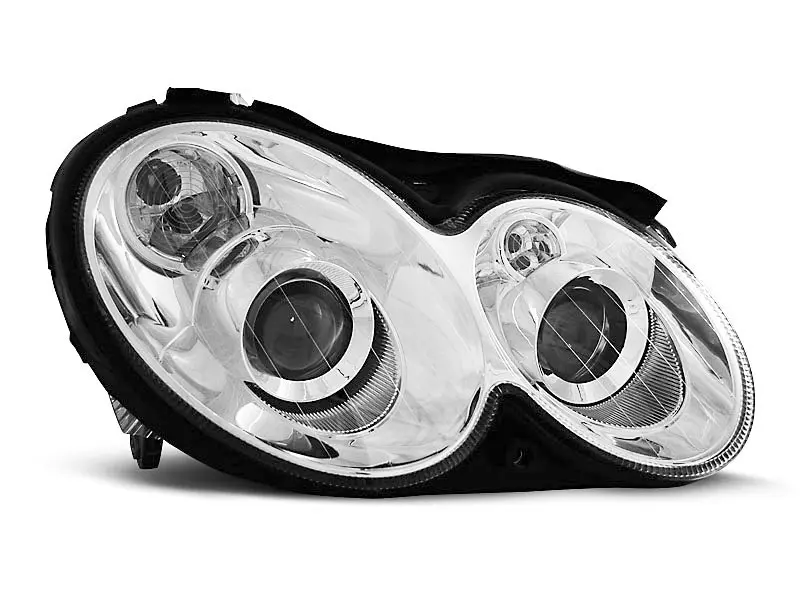 Frontlykter Mercedes-Benz CLK (W209) 2003-2010 CHROME – bilde 2