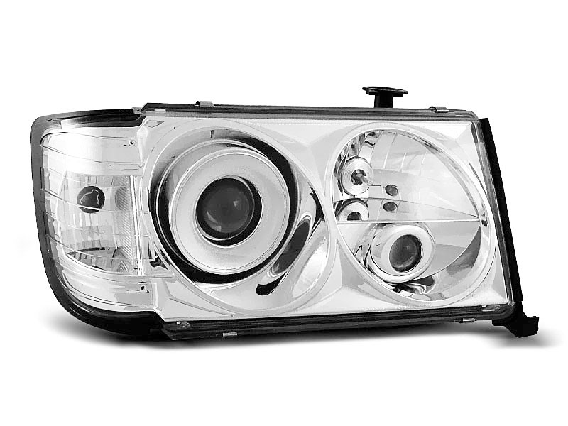 Frontlykter Mercedes-Benz E-Klasse (W124) 1993-1995 CHROME – bilde 2