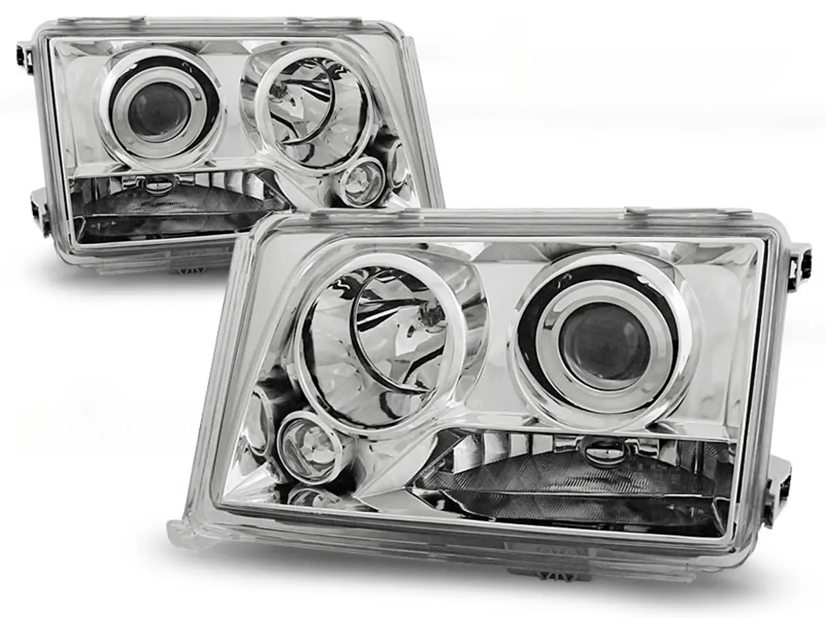 Frontlykter Mercedes-Benz E-Klasse (W124) 1993-1995 CHROME