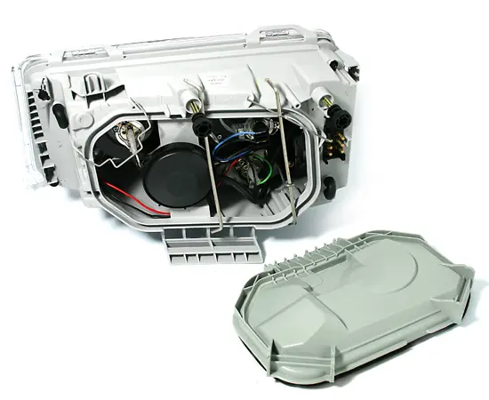 Frontlykter Mercedes-Benz E-Klasse (W124) 1993-1995 CHROME – bilde 2