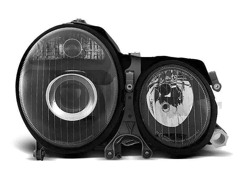 Frontlykter Mercedes-Benz E-Klasse (W210) 1999-2002 BLACK – bilde 2