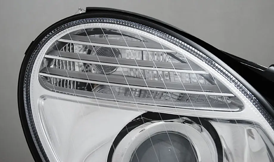 Frontlykter Mercedes-Benz E-Klasse (W211) 2002-2006 CHROME – bilde 3
