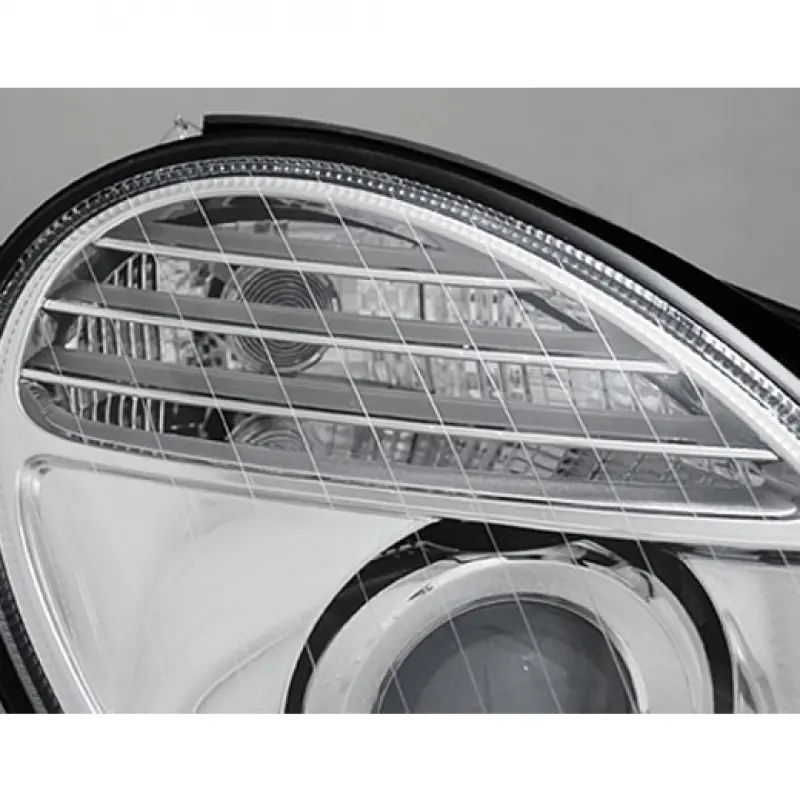 Frontlykter Mercedes-Benz E-Klasse (W211) 2002-2006 XENON CHROME – bilde 3