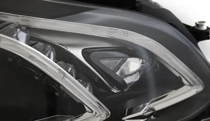 Frontlykter Mercedes-Benz E-Klasse (W212) 2013-2016 TRUE DRL BLACK – bilde 7