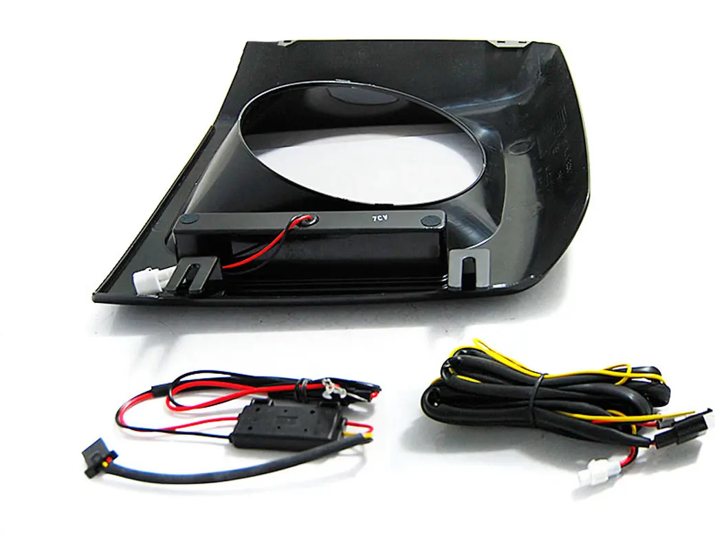 Frontlykter Mercedes-Benz G-Klasse (W461/W463) 2001-2012 LED DRL BLACK – bilde 3