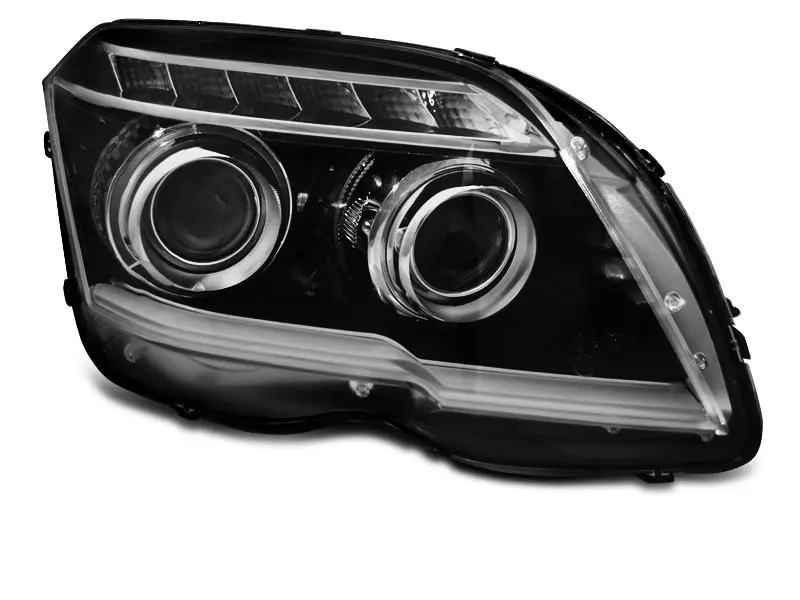 Frontlykter Mercedes-Benz GLK (X204) 2008 - 2012 │ TUBE LIGHT BLACK – bilde 6