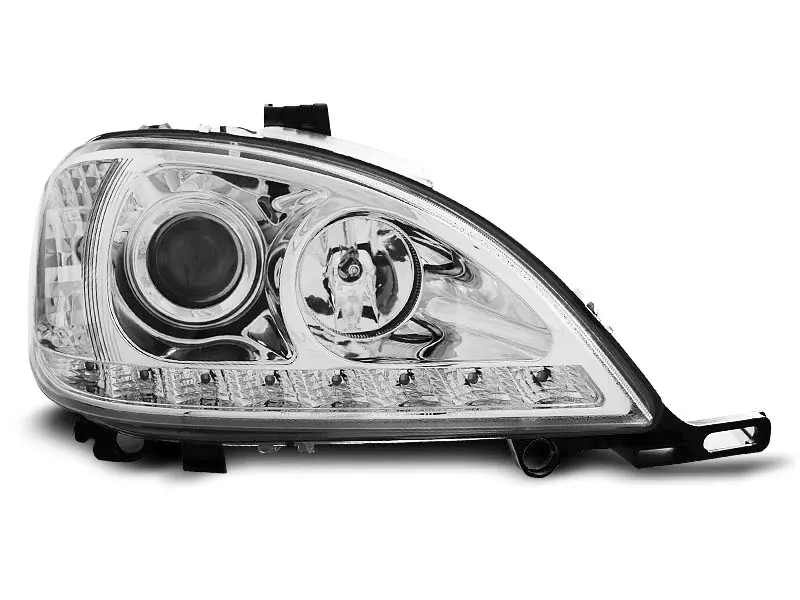Frontlykter Mercedes-Benz M-Klasse (W163) 1998-2001 DAYLIGHT CHROME – bilde 4
