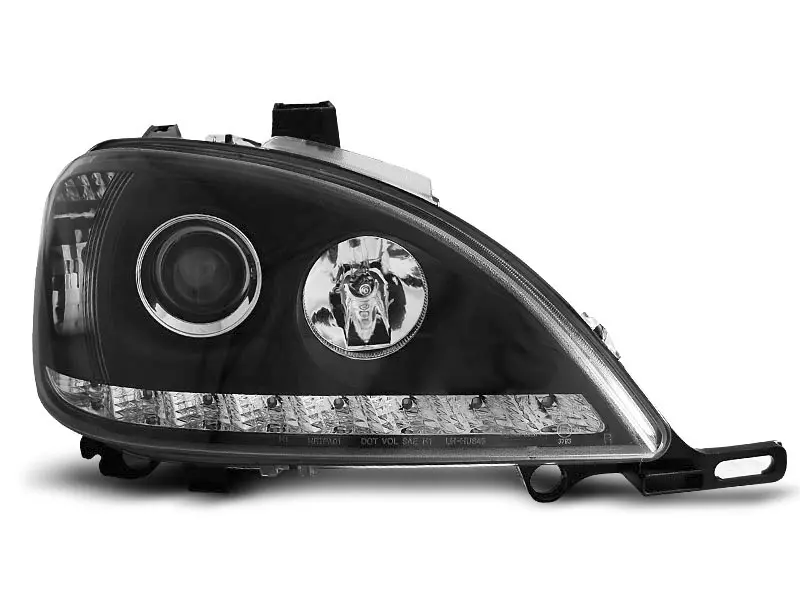 Frontlykter Mercedes-Benz M-Klasse (W163) 2001-2005 DAYLIGHT BLACK – bilde 5