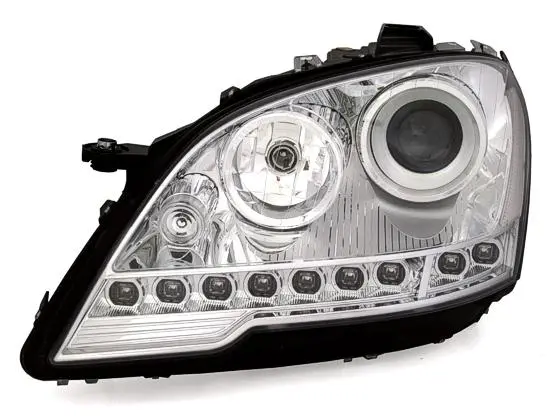 Frontlykter Mercedes-Benz M-Klasse (W164) 2008~ DAYLIGHT CHROME – bilde 2