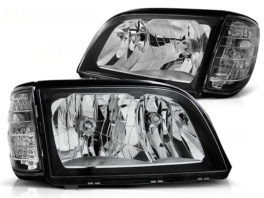 Frontlykter Mercedes-Benz S-Klasse (W140) 1991-1998 BLACK