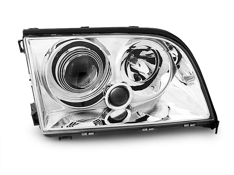 Frontlykter Mercedes-Benz S-Klasse (W140) 1991-1998 CHROME – bilde 2