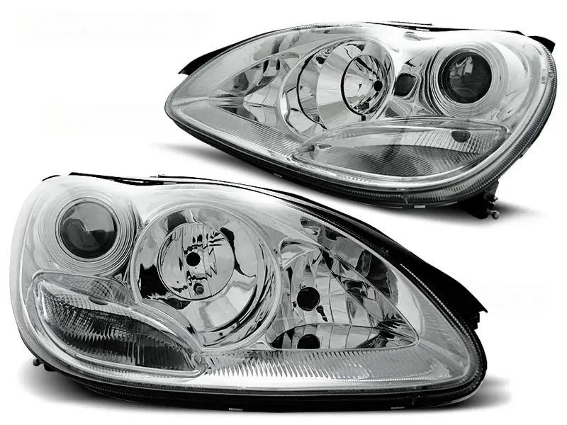 Frontlykter Mercedes-Benz S-Klasse (W220) 1998-2005 CHROME