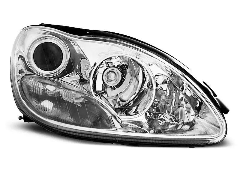 Frontlykter Mercedes-Benz S-Klasse (W220) 1998-2005 CHROME – bilde 4