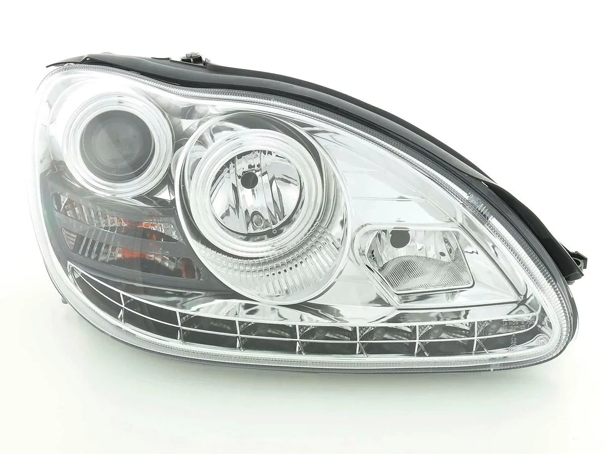 Frontlykter Mercedes-Benz S-Klasse (W220) 1998-2005 DAYLIGHT CHROME