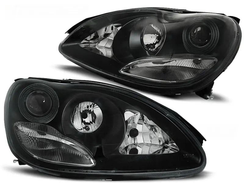 Frontlykter Mercedes-Benz S-Klasse (W220) 2002-2005 XENON BLACK