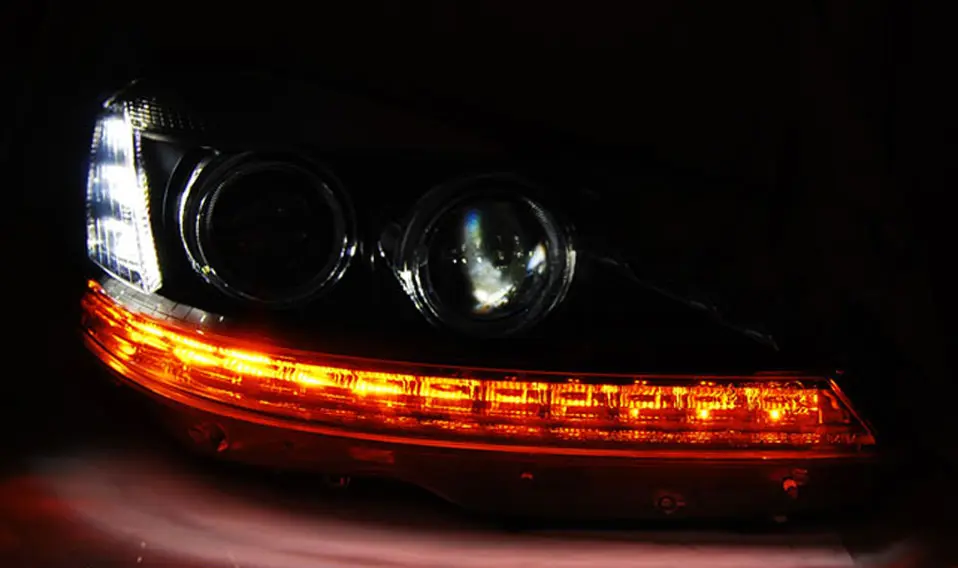 Frontlykter Mercedes-Benz S-Klasse (W221) 2005-2009 XENON DAYLIGHT CHROME – bilde 3