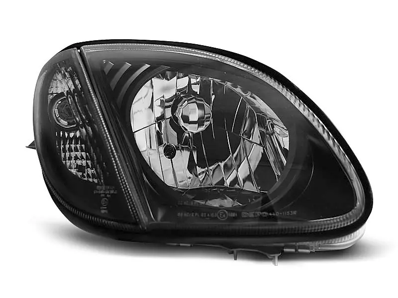 Frontlykter Mercedes-Benz SLK (R170) 1996-2004 BLACK – bilde 3