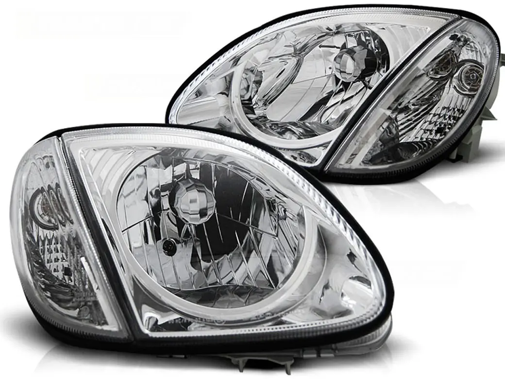 Frontlykter Mercedes-Benz SLK (R170) 1996-2004 CHROME