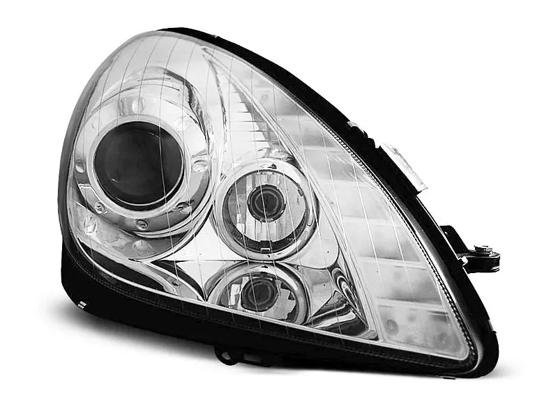Frontlykter Mercedes-Benz SLK (R171) 2004-2011 CHROME – bilde 2