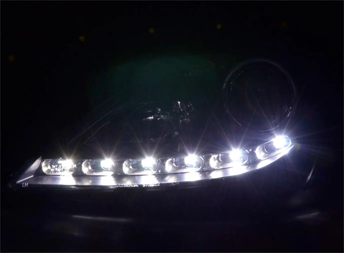Frontlykter Mercedes-Benz SLK (R171) 2004-2011 DAYLIGHT CHROME – bilde 2